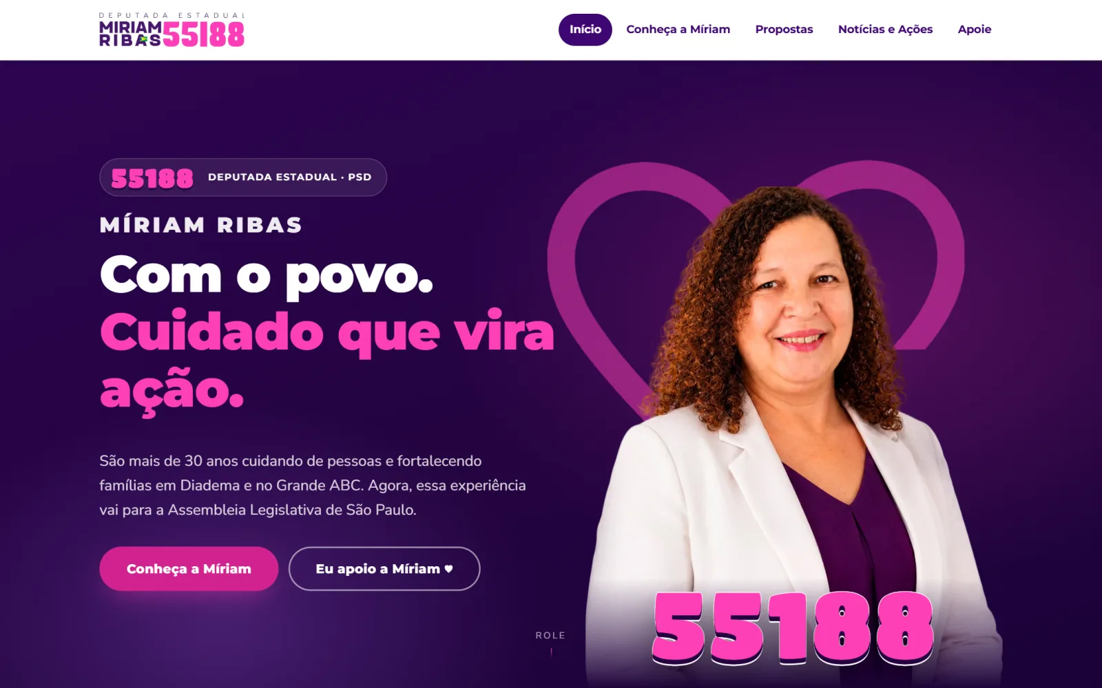Site Míriam Ribas