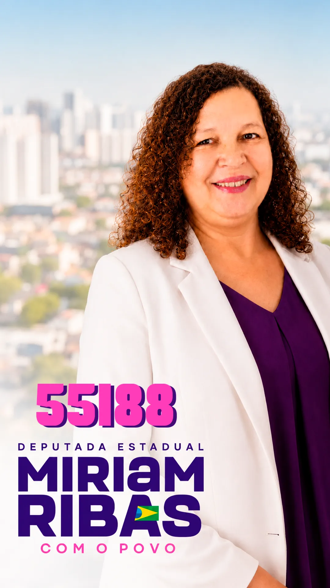 Míriam Ribas — story de apresentação